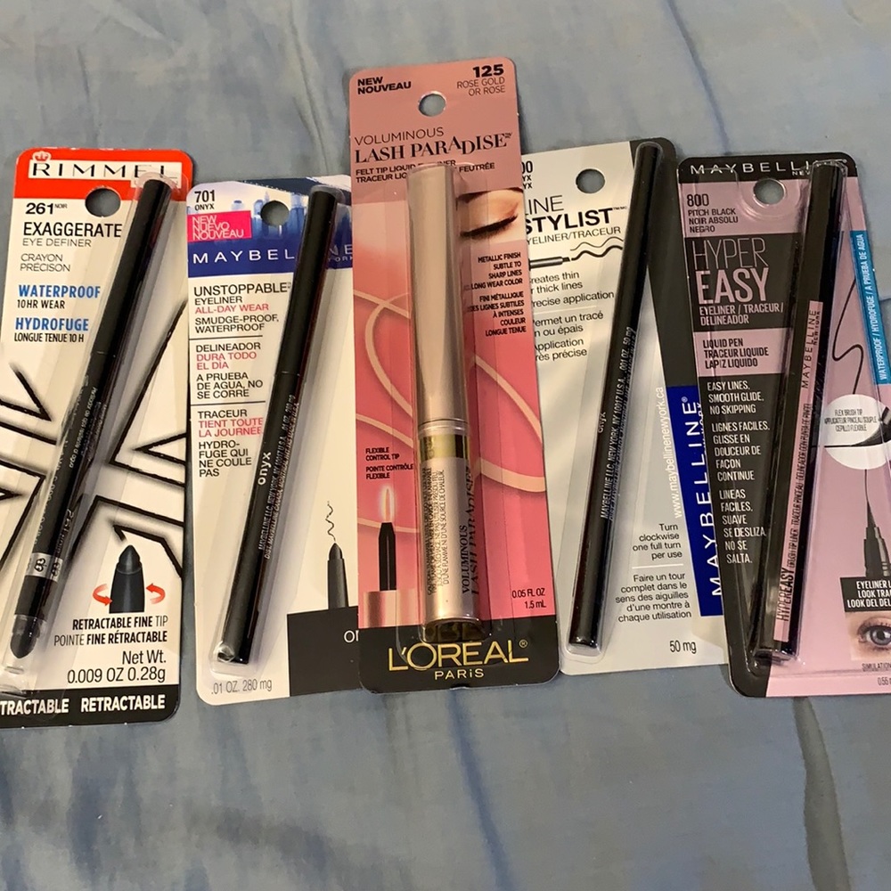 all new and sealed Eyeliners bundle !